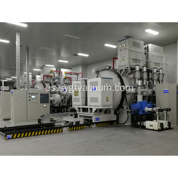 Horno de deshidroxilación de cuarzo al vacío